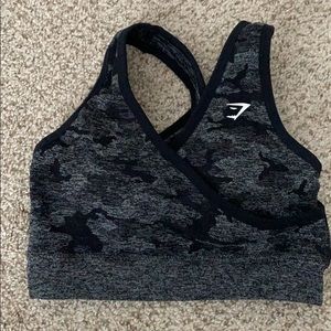 Gymshark Camo Sports Bra